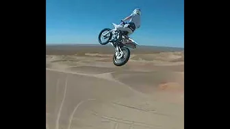 Insane MX jump in Dunes