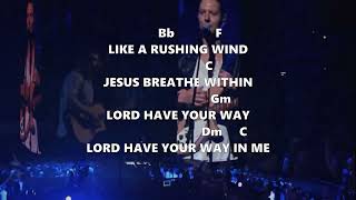 I Surrender (Lyrics w/ chords)