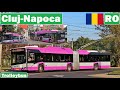 Romania , Cluj-Napoca trolleybus 2020 [4K]