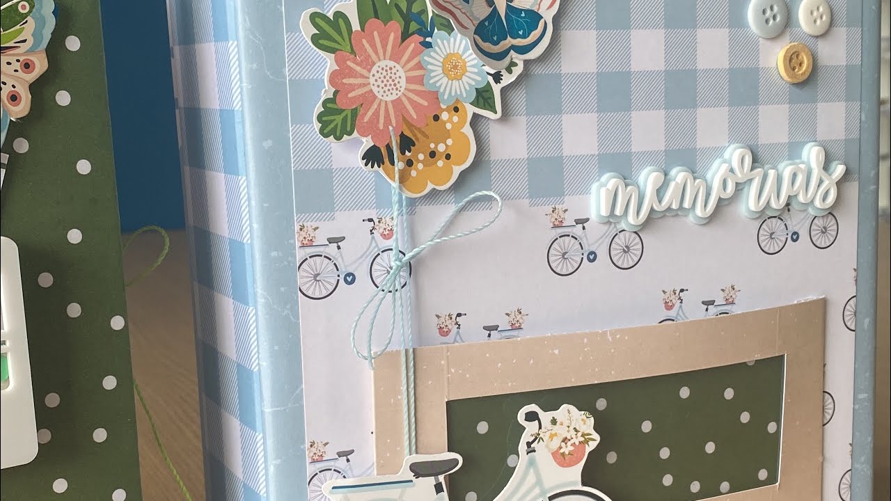 Como Criar um Álbum de Fotos Artesanalmente - Álbum Memórias