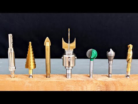 10 Amazing and Useful Drill Bits