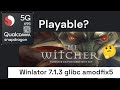 Sd 695 +12 ram = the witcher: enhanced edition: director's cut = winlator 7.1.3 glibc amodfix5=
