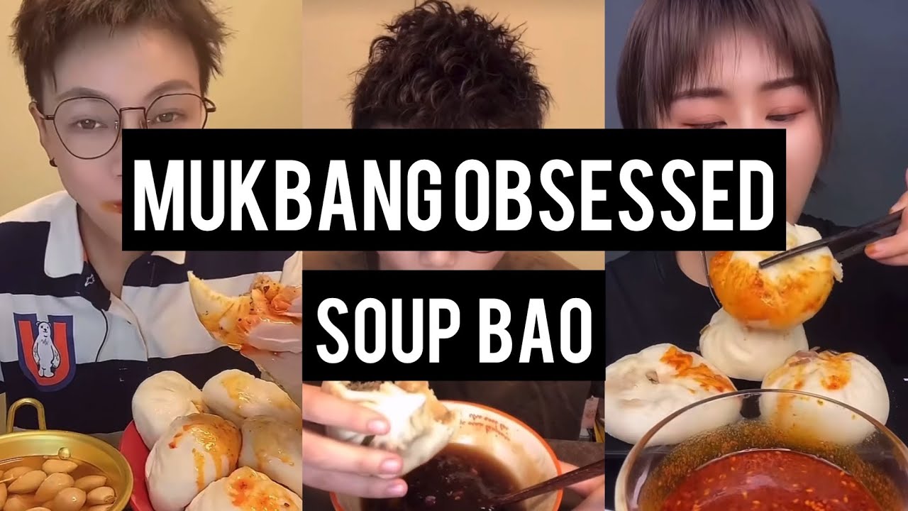 [Portrait] KWAI Mukbang ASMR | Chinese Bun Bao Zi 包子 Kwai Eating / Kwai Mukbang