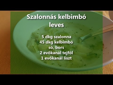 Videó: Kelbimbó Leves