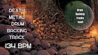 134 BPM Death Metal Drum Backing Track | Solid Dynamic Pulse