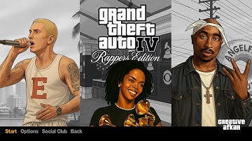 GTA 4 Loading Screen (Rappers Edition)