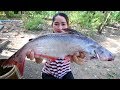 Yummy Pangasius Fish Fry Ginger Cooking Soybean Past - Fish Cooking - Cooking With Sros