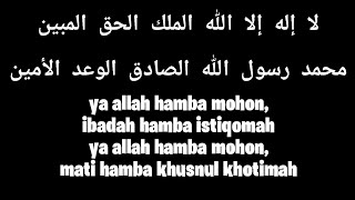 Download Lagu Sholawat Khusnul Khotimah Lirik - Hari Apriyono-Pecinta Besek #shorts#sholawat#hariapriyono#merdu MP3