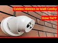 CCTV Camera Installation | Wall Cavity