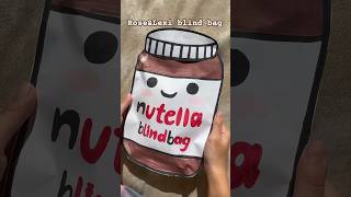 🌰🍫Subscribe if you love Nutella✨blind bag (33) #blindbagsquishy #squishypaper #papertoys screenshot 3