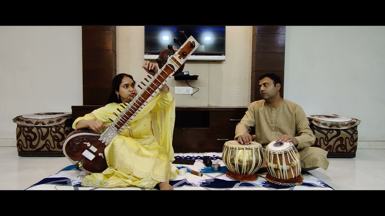 Raag Yaman ( Sitar) Drut Gat and Jhala by Amandeep Kaur YouTube