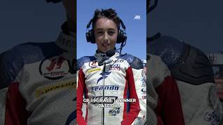 Post-race interview with GP 190 Race 1 winner Jase Dill 🙌  #minicup
