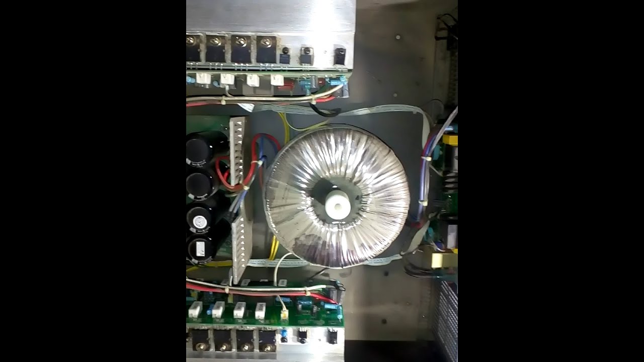 Professional power Amplifier 5 core CA12 - YouTube