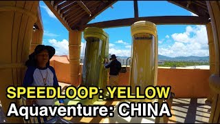 [4K] Speedloop Yellow: Aquaventure @ Atlantis (Sanya, China)