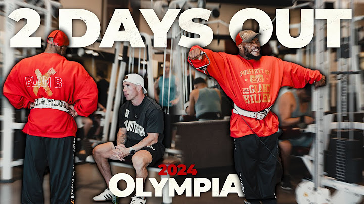 2 Days Out | 2024 Mr. Olympia Prep: LAST SESSION