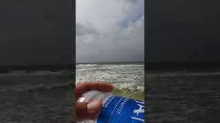 Catching fish with a water bottle! #fishing #handline #shorts