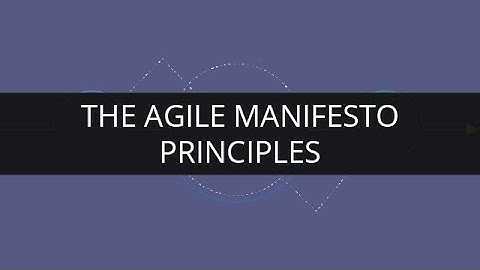 Principles of the Agile Manifesto | PMI-ACP Certification | Edureka
