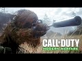 Call of Duty 4 Modern Warfare Remastered: All Ghillied Up Sniper Mission Gameplay Veteran