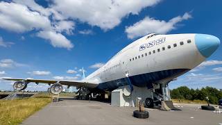 The Closed Jumbo Stay Hotel ✈️ | Walking Around a Boeing 747 at Stockholm Airport