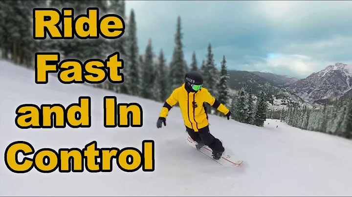Manage Your Snowboard Speed Like a Pro
