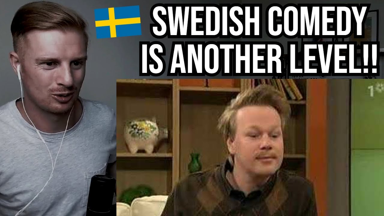 Реакция на Моргонсоффана — разработчик игр Харальд (Йохан Гланс) Шведская комедия