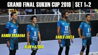 Perang pemain bintang di Final || Sukun Badak VS C7K || Sukun Cup 2018 Full Set 1+2