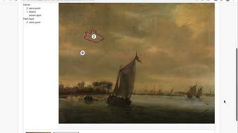 Use case condition reporting tool with annotations in IIIF - Flemish Art Collection