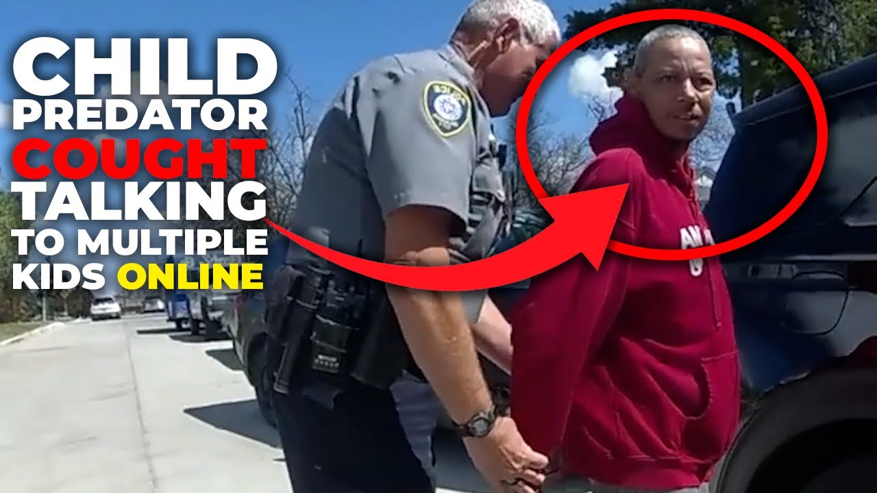 Predator Gets Arrested After Talking to Multiple Children Online - YouTube