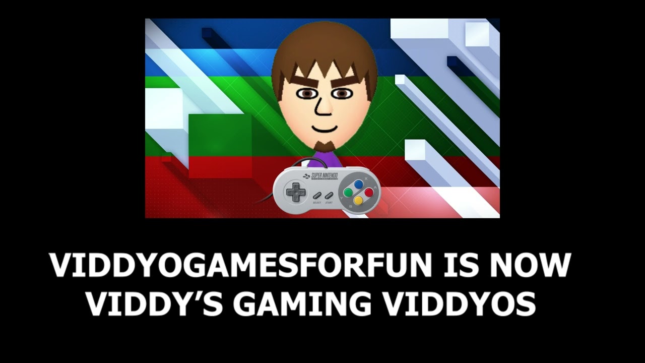 ViddyOGamesForFun Is No Longer This Chanel's Name