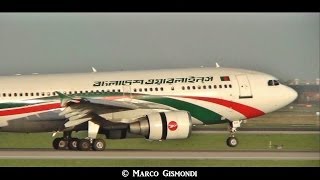 Biman Bangladesh Airbus A310 [S2 ADK] landing at Rome Fiumicino Airport screenshot 3