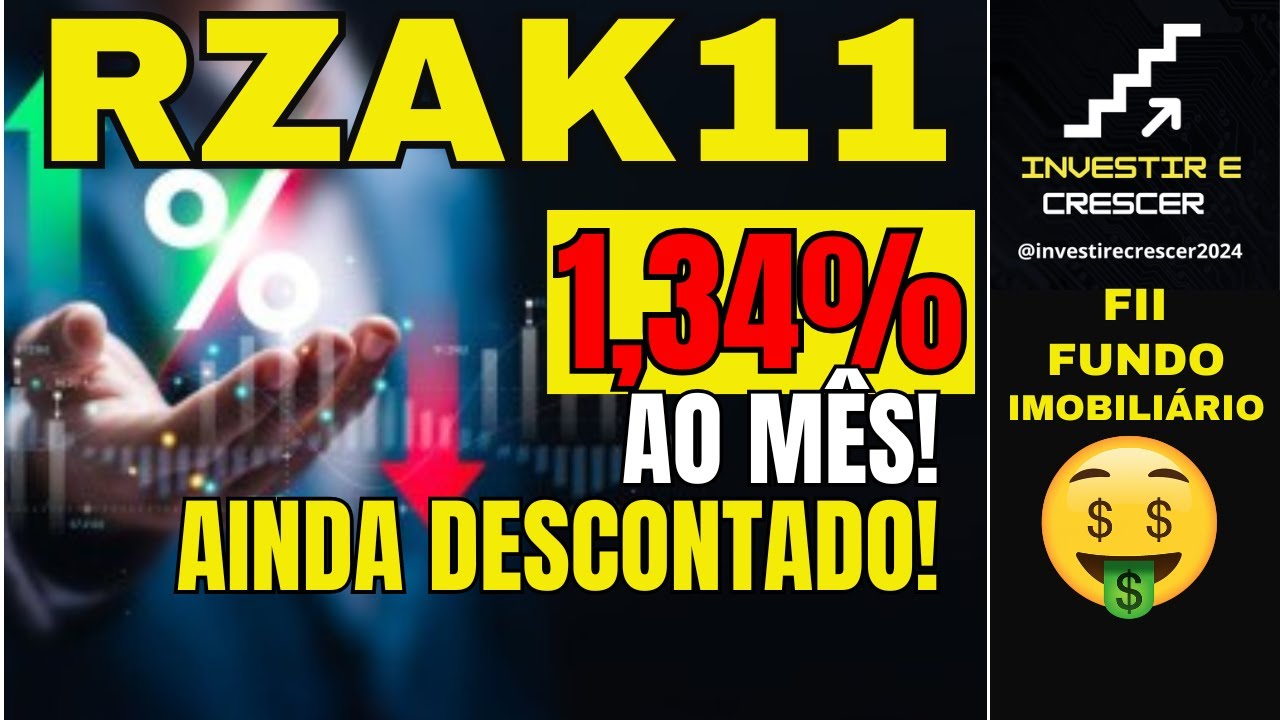 RZAK11: COM P/VP 0,94! VALE A PENA COMPRAR?
