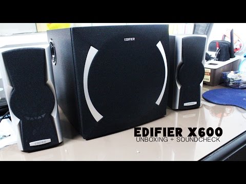 EDIFIER X600 UNBOXING + PS4 AND MACBOOK SOUNDCHECK