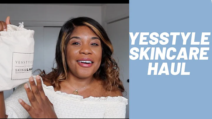YESSTYLE Skincare Haul  |  #yesstyle #skincarehaul