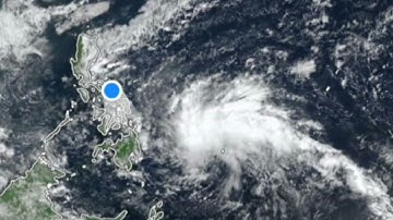 24 Hours Satellite - Tropical Depression Verbena