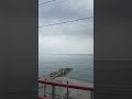 Вид на Чёрное море с поезда.