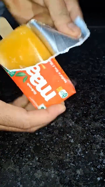 Mango Ice Creame 🥭🍦 in 1 minute⏰️ || Maaza Ice Cream  || Frooti Ice Cream  #shorts #