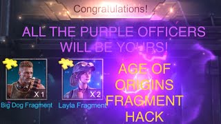 Hack:Purple officer fragments Age of Origins screenshot 5