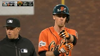 WSH@SF: Duffy knocks in three with three-hit game screenshot 3