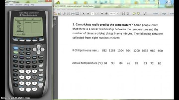 MATH-130 10.3 Linear Regression on Calculator