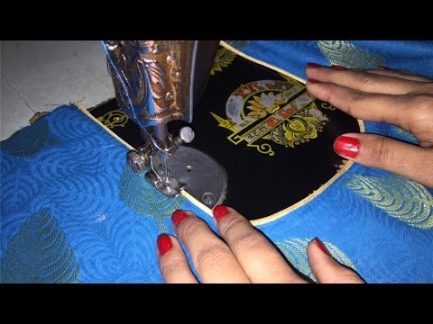 Neck Piping Without Cord Easy Method