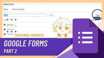 Google Forms Tutorial [PART 2: Customizing your Form]