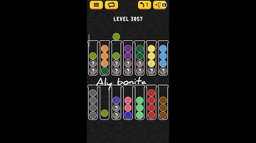 ball sort puzzle level 3857