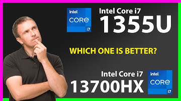 INTEL Core i7 1355U vs INTEL Core i7 13700HX Technical Comparison