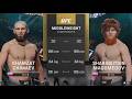 UFC 6 - Khamzat Chimaev vs Shara Bullet - CPU vs CPU