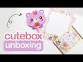 Cute Box Unboxing + Giveaway