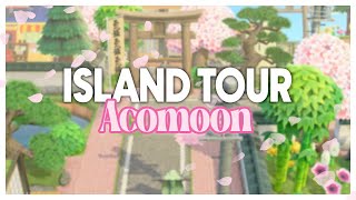 🌸 ISLAND TOUR d'Acomoon ! (Thème : Village Japonais) - Animal Crossing New Horizons