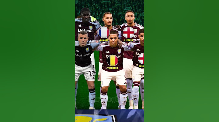 Aston Villa 3-2 PSG UEFA Champions League 2025 #bintangbola