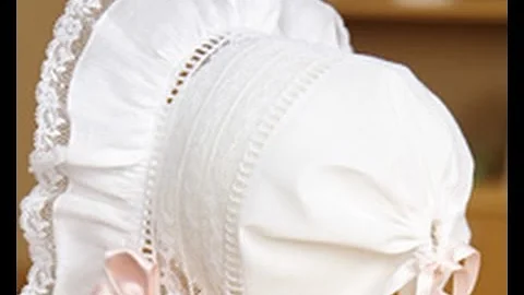 How To Make an Heirloom Baby Bonnet with Kathy McM...