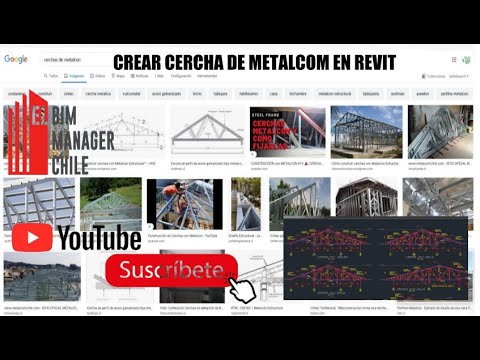 CREAR CERCHA DE METALCOM EN REVIT 2021 Jaime Guzman Delgado El BIM Manager Chile