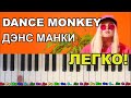 Как ЛЕГКО играть ДЭНС МАНКИ (ДЭНС ФО МИ ) (DANCE FOR ME Dance monkey) на пианино